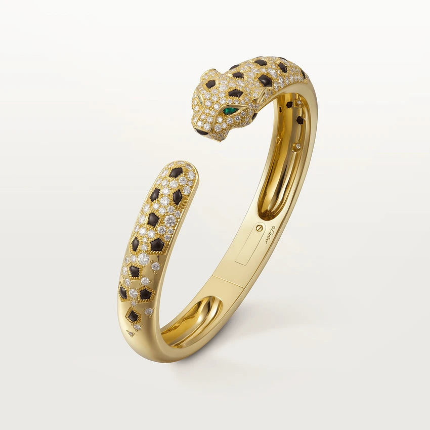 [Glimmer]PANTHERE BIG BRACELET DIAMONDS