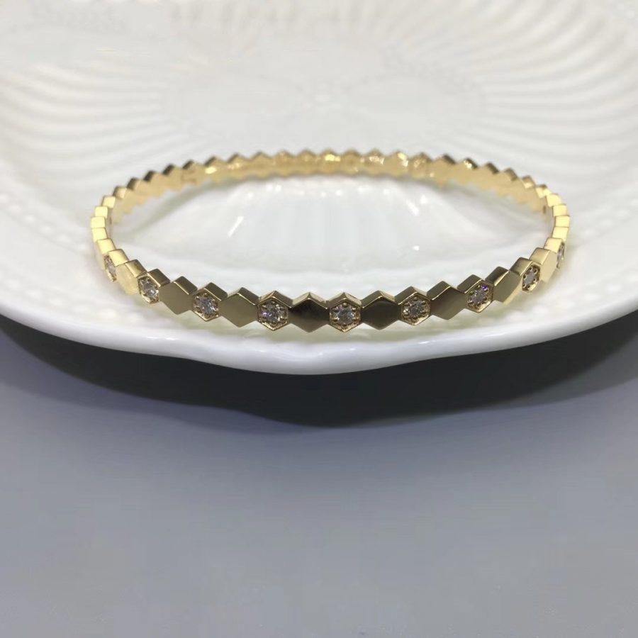 [Glimmer]BEE LOVE GOLD DIAMOND BRACELET