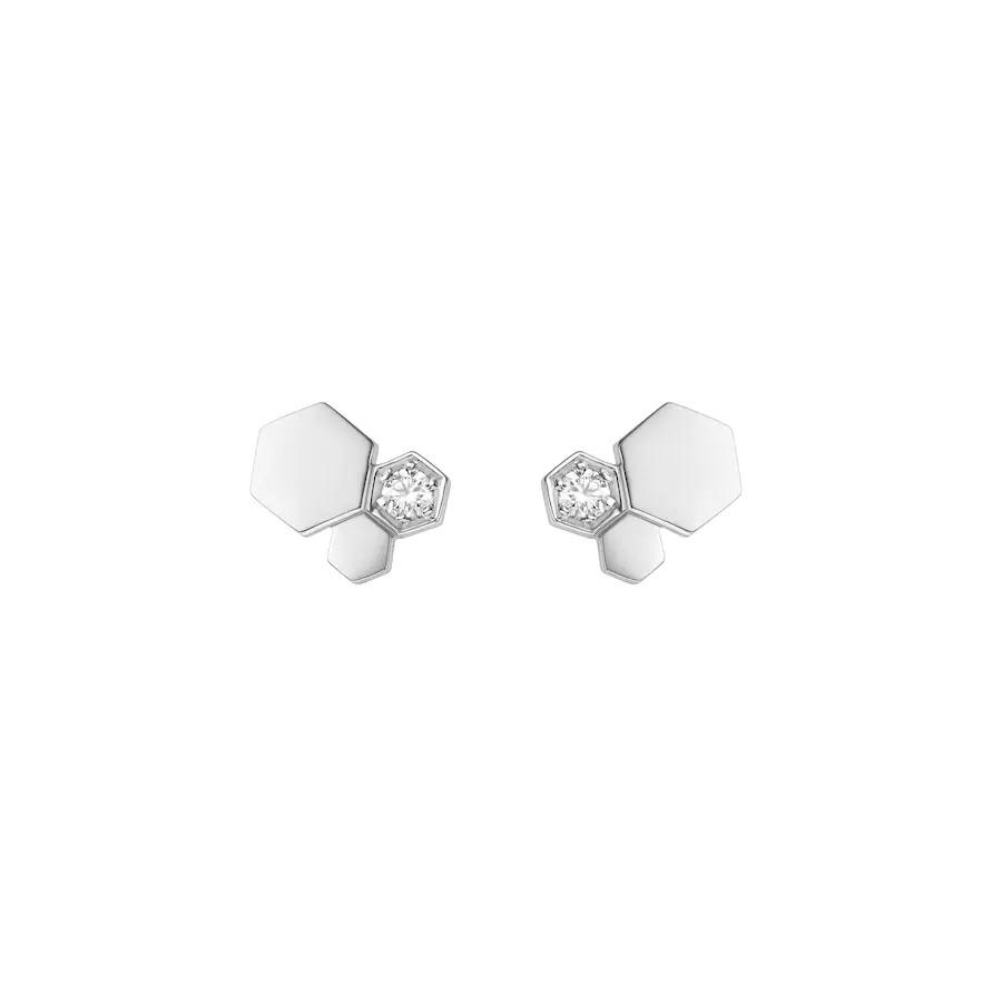 [Glimmer]BEE LOVE SILVER DIAMOND EARRINGS