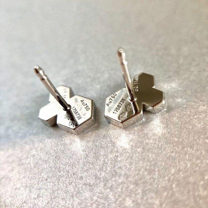 [Glimmer]BEE LOVE SILVER DIAMOND EARRINGS