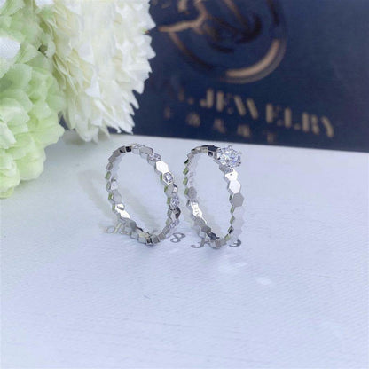 [Glimmer]BEE LOVE RING SILVER 1 DIAMOND