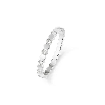 [Glimmer]BEE LOVE RING SILVER DIAMOND