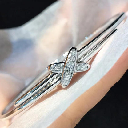 [Glimmer]JEUX DE BRACELET SILVER DIAMONDS