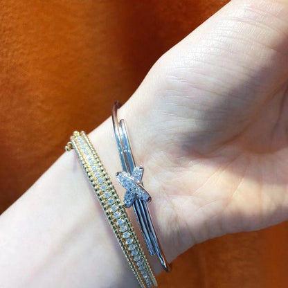 [Glimmer]JEUX DE BRACELET SILVER DIAMONDS