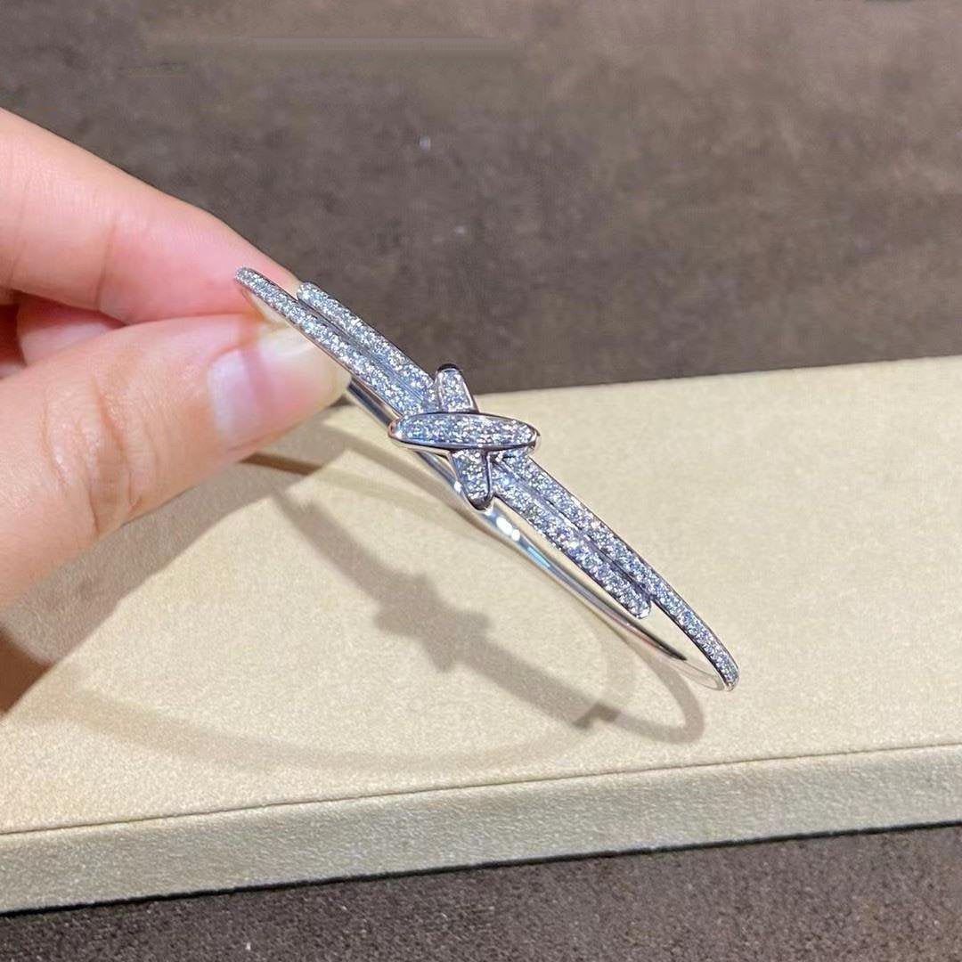 [Glimmer]JEUX DE BRACELET DIAMONDS SILVER