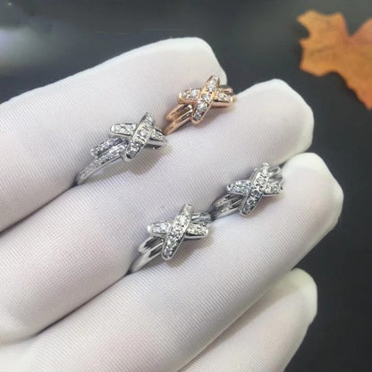 [Glimmer]JEUX DE SILVER DIAMOND RING