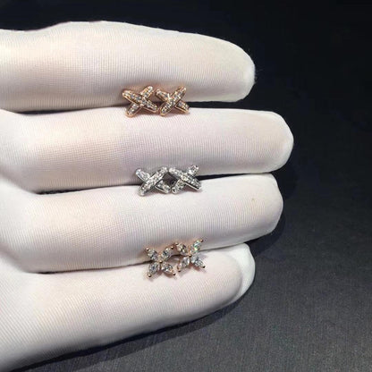 [Glimmer]JEUX DE DIAMOND EARRINGS