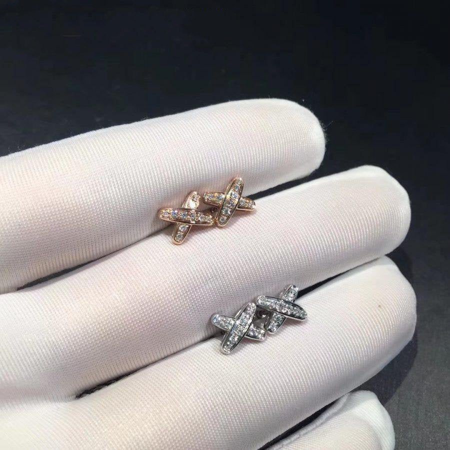 [Glimmer]JEUX DE DIAMOND EARRINGS