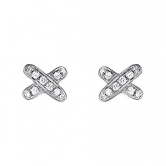[Glimmer]JEUX DE DIAMOND EARRINGS