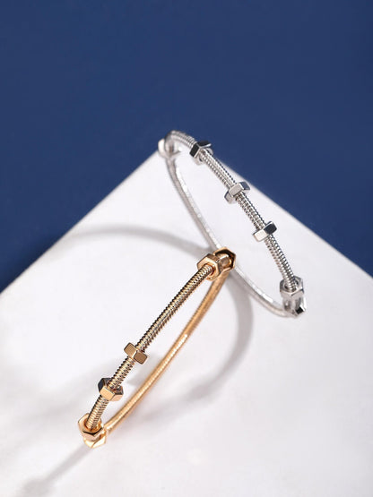 [Glimmer jewelrys]CT THREADED BRACELET