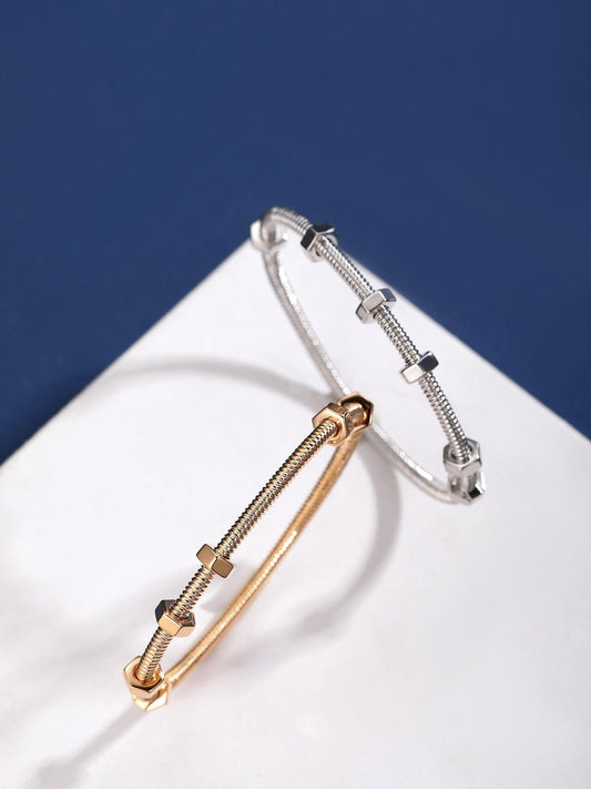 [Glimmer jewelrys]CT THREADED BRACELET