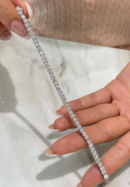 [Glimmer]  CLASSIC BASEBALL BRACELAT, 52 DIAMOND