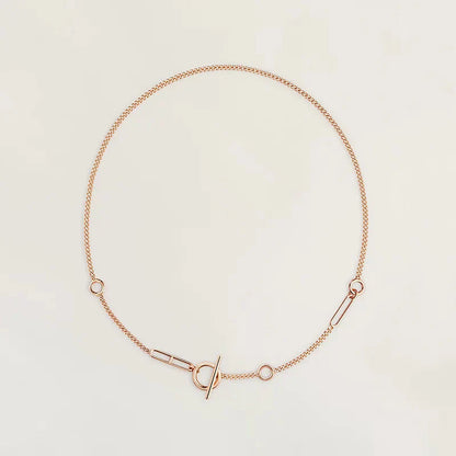 [Glimmer]HM STERLING CHAINE D'ANCRE HEART