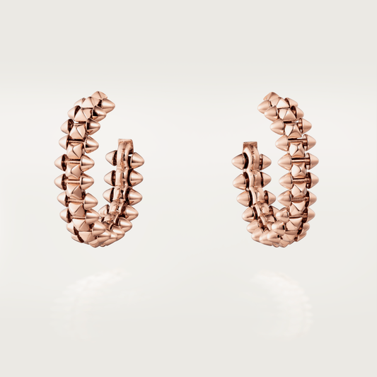 [Glimmer]CLASH SMALL HOOP EARRINGS