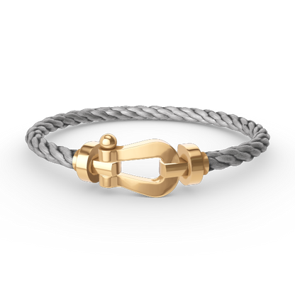 [Glimmer]FORCE LARGE HORSESHOE NO DIAMOND BRACELET GOLD