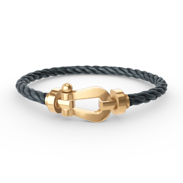 [Glimmer]FORCE LARGE HORSESHOE NO DIAMOND BRACELET GOLD