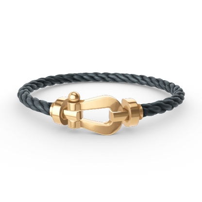 [Glimmer]FORCE LARGE HORSESHOE NO DIAMOND BRACELET GOLD