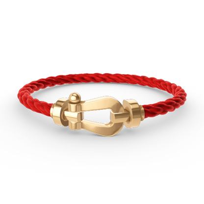 [Glimmer]FORCE LARGE HORSESHOE NO DIAMOND BRACELET GOLD