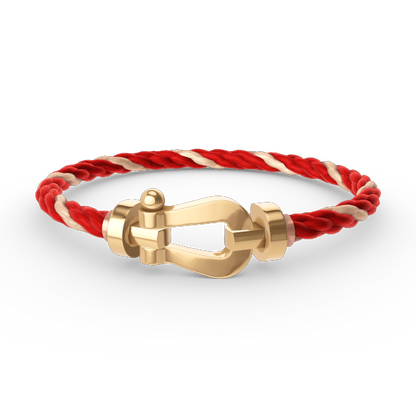 [Glimmer]FORCE LARGE HORSESHOE NO DIAMOND BRACELET GOLD
