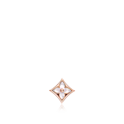 [Glimmer]STAR MOP PINK GOLD EARRINGS