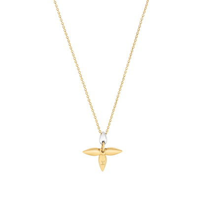[Glimmer]LOUISETTE PEDANT GOLD NECKLACE