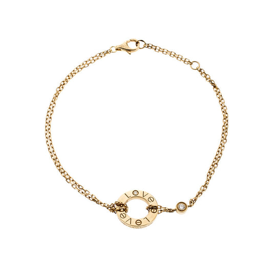 [Glimmer]LOVE BRACELET 2 DIAMOND