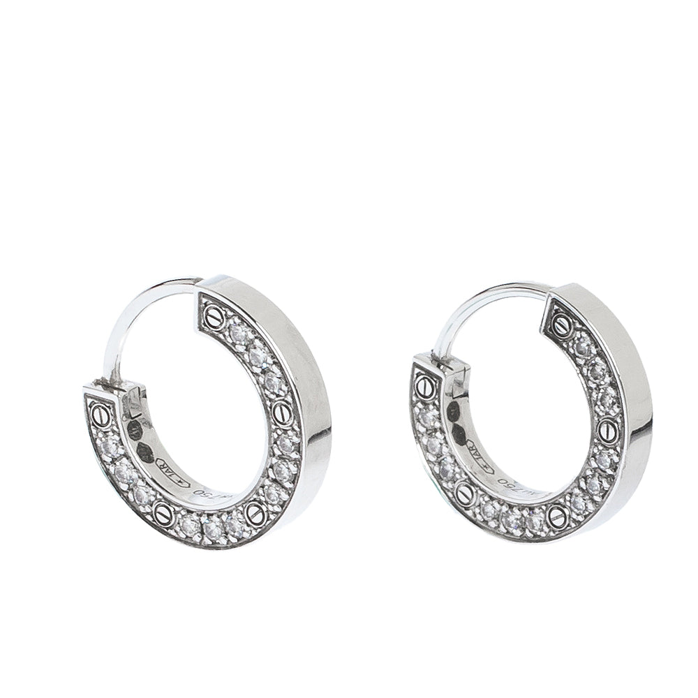 [Glimmer]LOVE DIAMOND EARRINGS