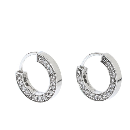 [Glimmer]LOVE DIAMOND EARRINGS