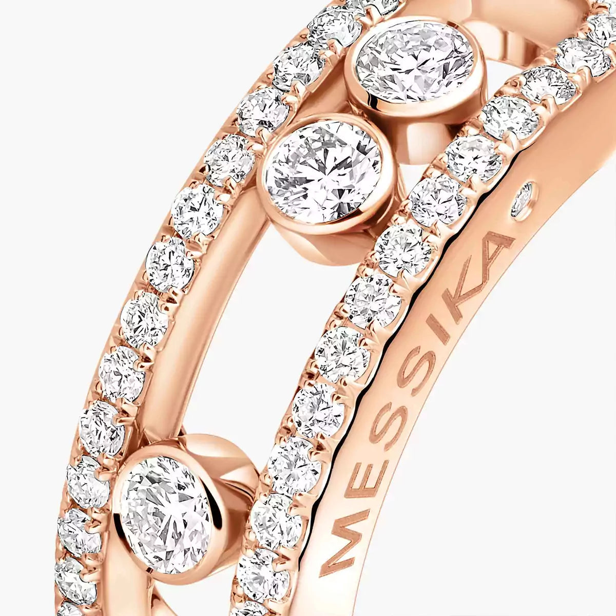 [Glimmer] Move Gold Diamond Pave_ Ring