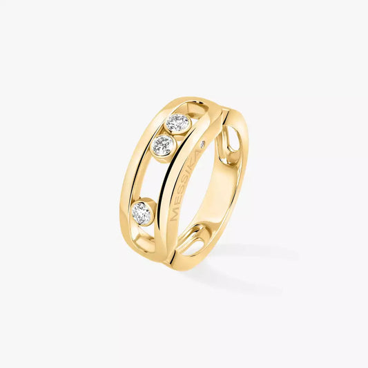 [Glimmer] MoveGold Diamond Ring