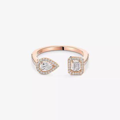 [Glimmer]My Twin Toi Gold Diamond Ring