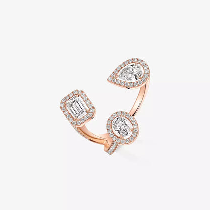 [[Glimmer] Diamond Ring 0,25ct My Twin Trilogy