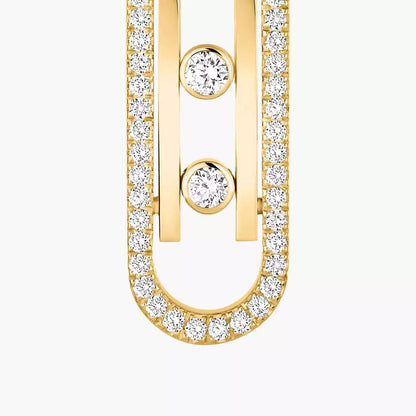 [Glimmer]Diamond Pendant Earrings Move 10Th