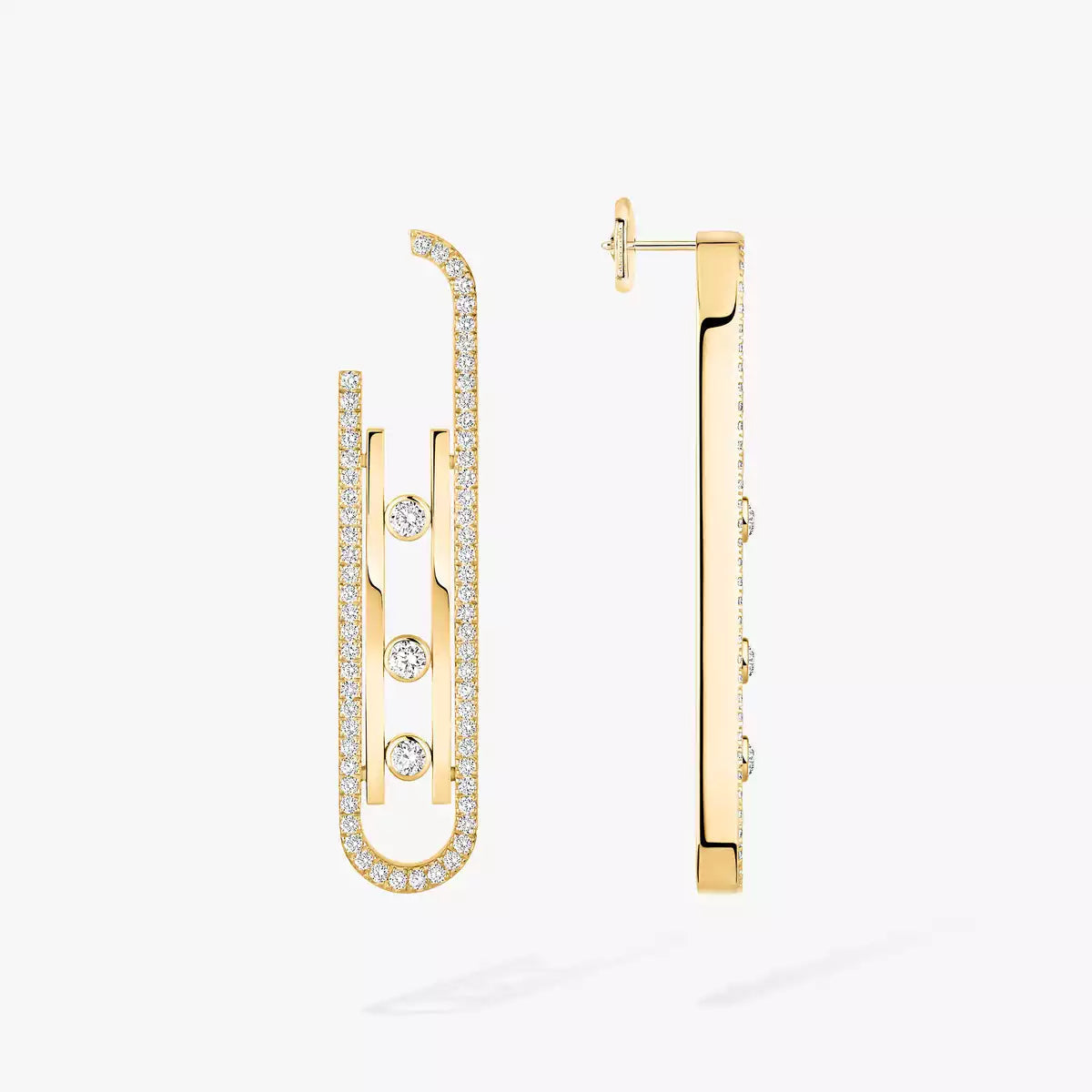 [Glimmer]Diamond Pendant Earrings Move 10Th