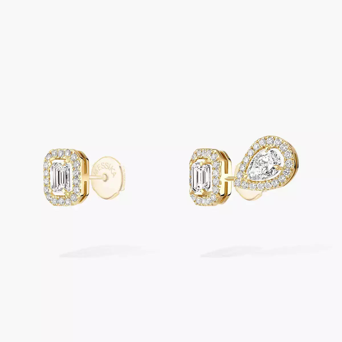 [Glimmer]Diamond Earrings 0,10ct My Twin 1+2