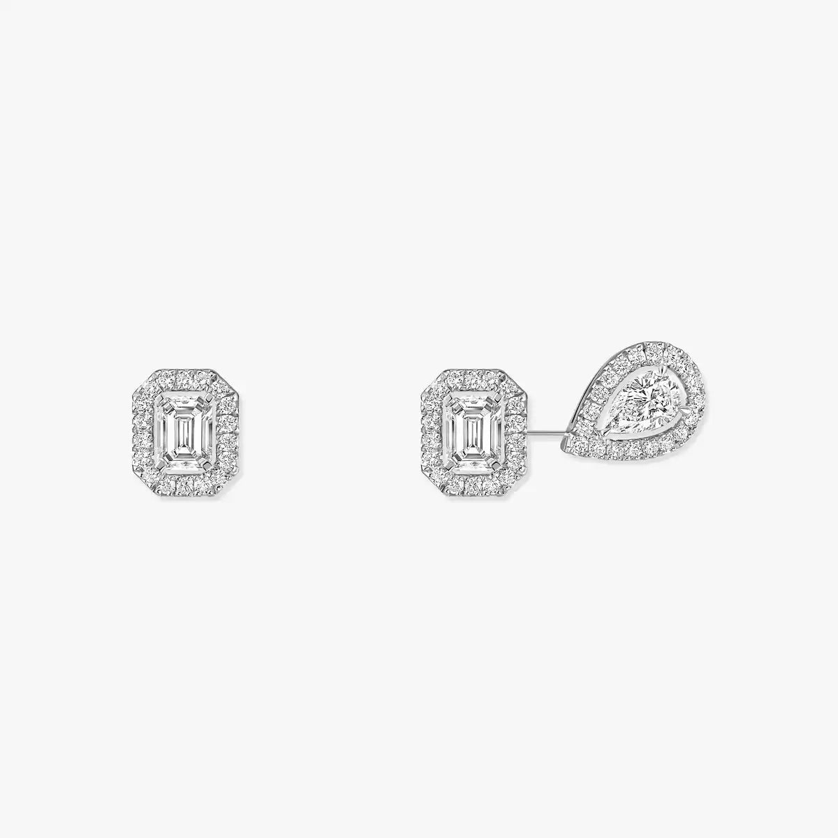 [Glimmer]Diamond Earrings 0,10ct My Twin 1+2