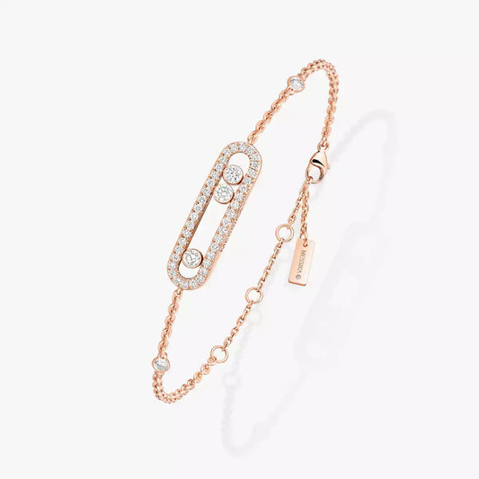 [Glimmer]Pavé Baby Move Diamond Bracelet