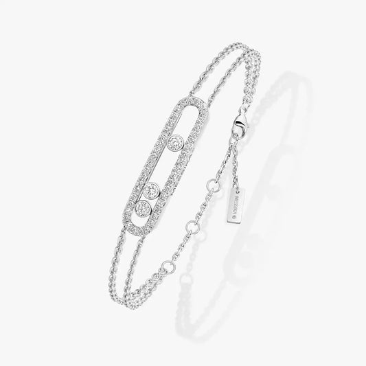 [Glimmer] Move Classique pavé bracelet