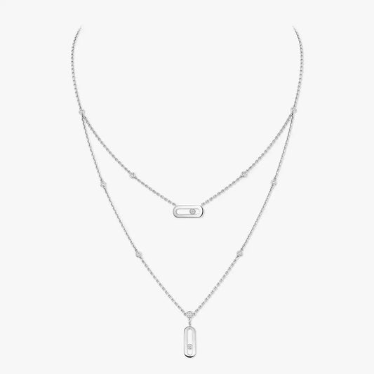 [Glimmer] Move Uno Diamond Necklace