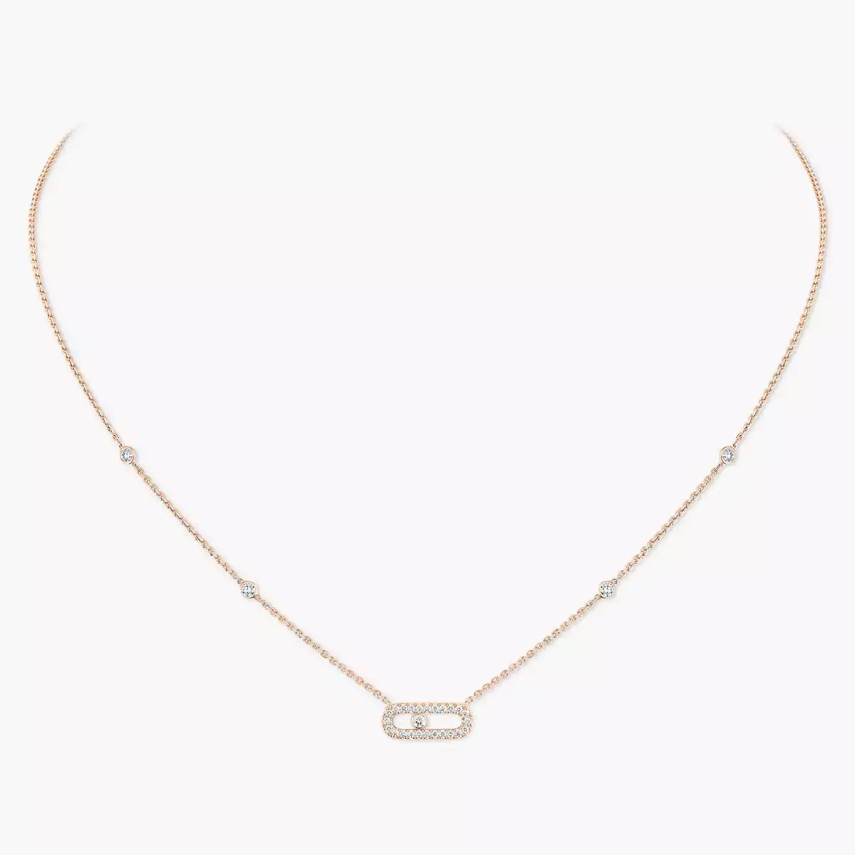 [Glimmer]Diamond Necklace Move Uno
