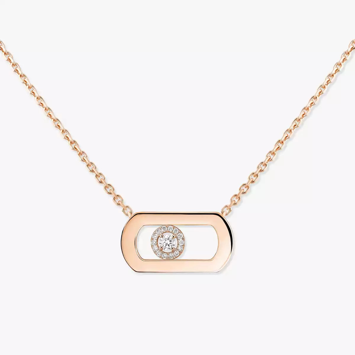 [Glimmer]So Move Diamond Necklace in Gold