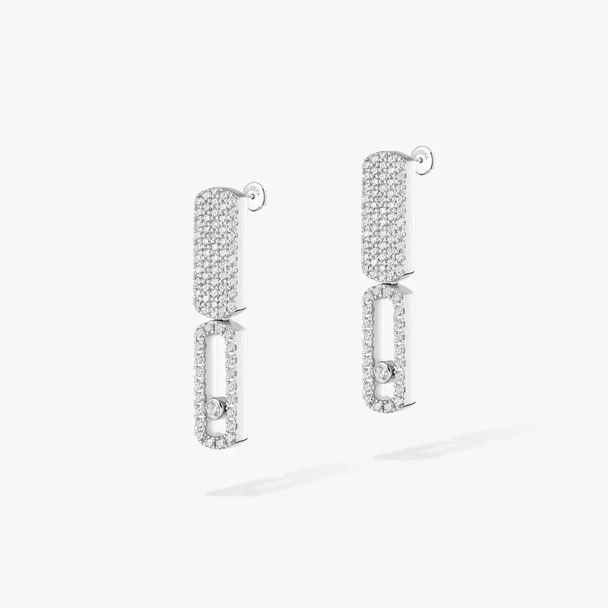 [Glimmer]Imperial Move SM Diamond Earrings