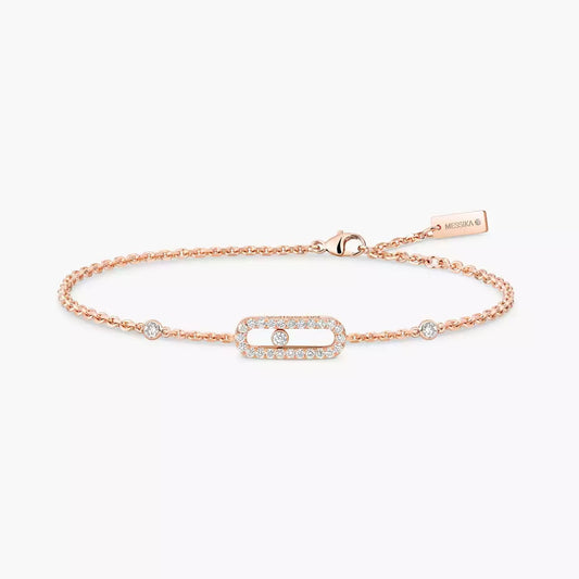 [Glimmer]Move Uno Diamond Bracelet
