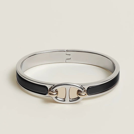 [Glimmer]CLIC CHAINE SILVER BRACELET