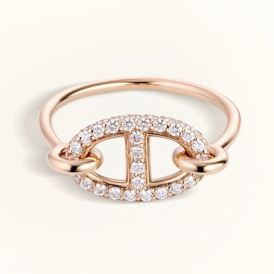 [Glimmer]RONDE SMALL DIAMOND RING