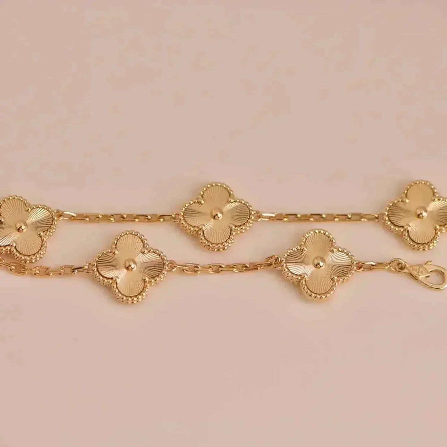 [Glimmer] CLOVER 5 MOTIF LASER BRACELET COLLECTION