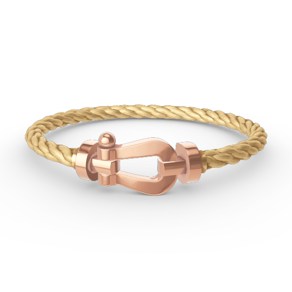 [Glimmer]FORCE LARGE HORSESHOE NO DIAMOND BRACELET Glimmer GOLD