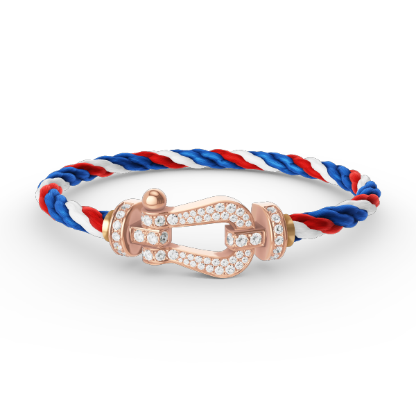 [Glimmer]FORCE LARGE HORSESHOE FULL DIAMOND BRACELET Glimmer GOLD