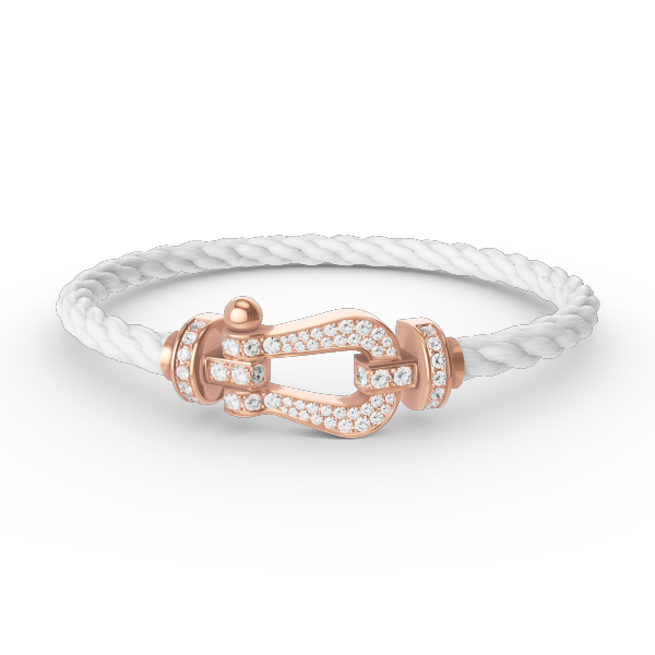 [Glimmer]FORCE LARGE HORSESHOE FULL DIAMOND BRACELET Glimmer GOLD