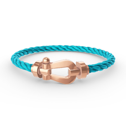 [Glimmer]FORCE LARGE HORSESHOE NO DIAMOND BRACELET Glimmer GOLD